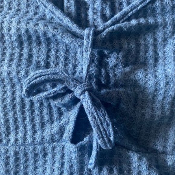 Blue Crop Top - Picture 2 of 5